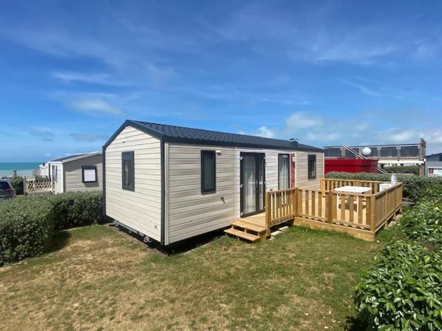 Chalet Bord De Mer Gouville-sur-Mer Buitenkant foto